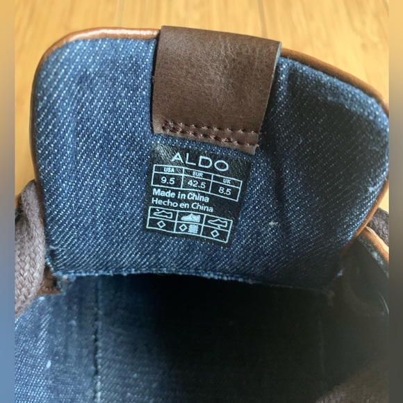 Aldo Men’s Boat Shoes Size 9.5 - Picture 5 of 6